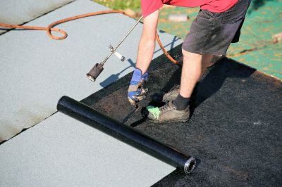 Leak Sealing on Asphalt Roof